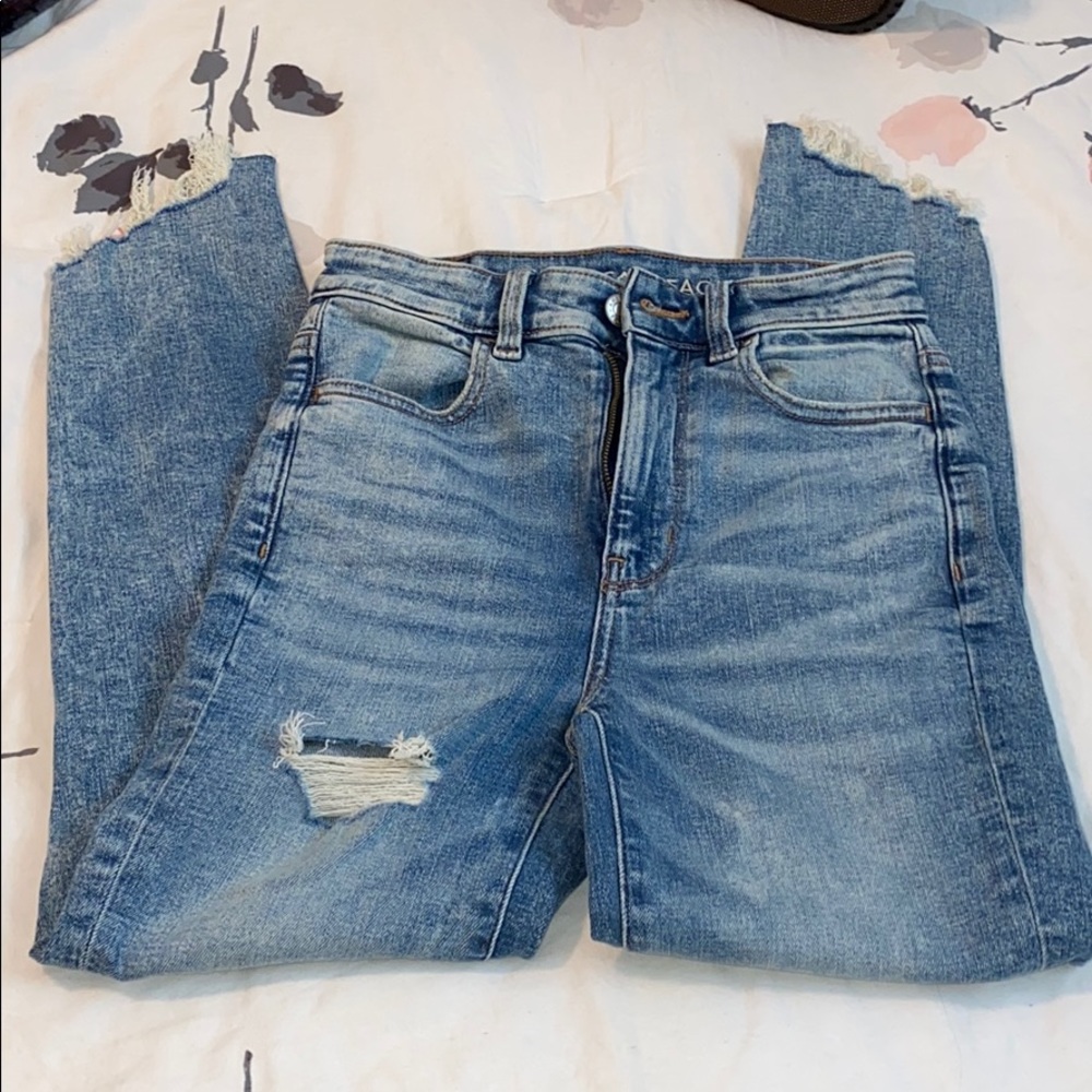 AE Super Stretch Cropped Jegging